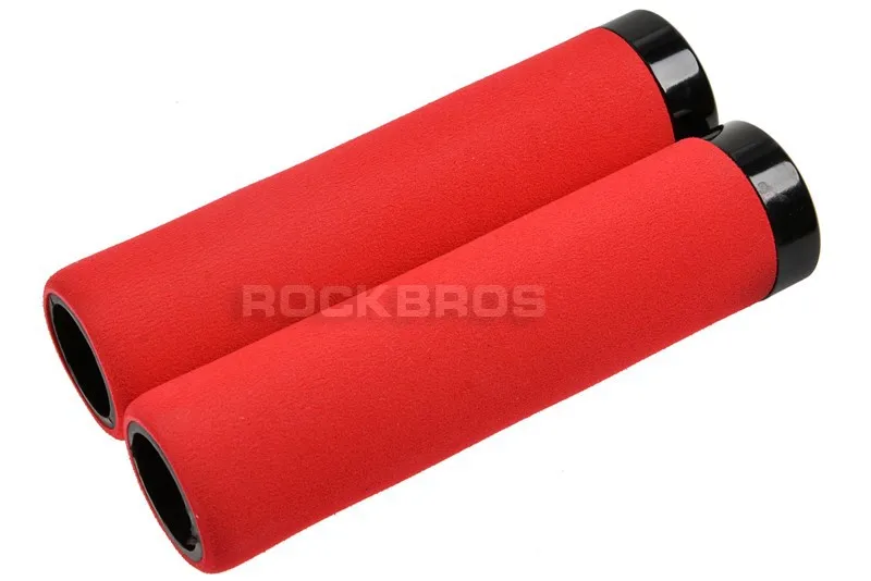 Распродажа! RockBros Грипсы для велосипеда MTB, велосипедные Грипсы, части для велосипеда, руль с замком, Грипсы с губкой/EVA запираемый конец