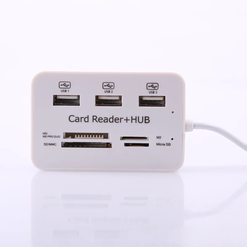 USB 2 0 кардридер MS/SD/M2/T-flash 5 Гбит/с | Компьютеры и офис