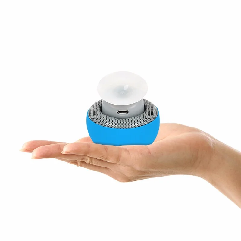 Мини беспроводной Bluetooth динамик MP3 музыкальный плеер с микрофоном водонепроницаемый портативный стерео Bluetooth динамик в форме гриба 3W для телефона ПК