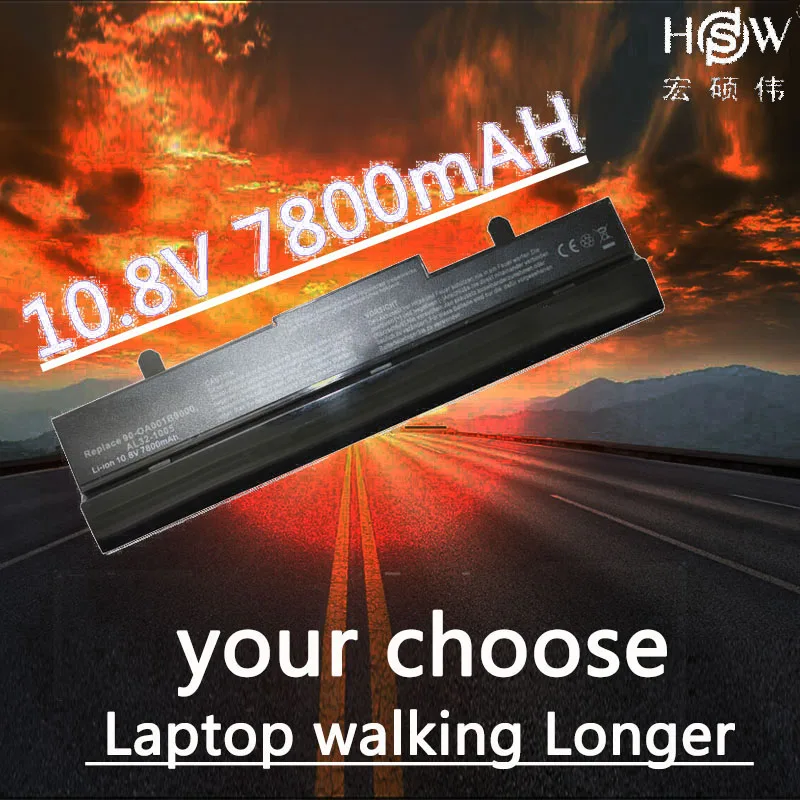 HSW 7800 мАч батарея для ноутбука Asus Eee PC 1001 p x 1005 1005PEG 1005PR 1005PX AL31 AL32 ML32 PL32