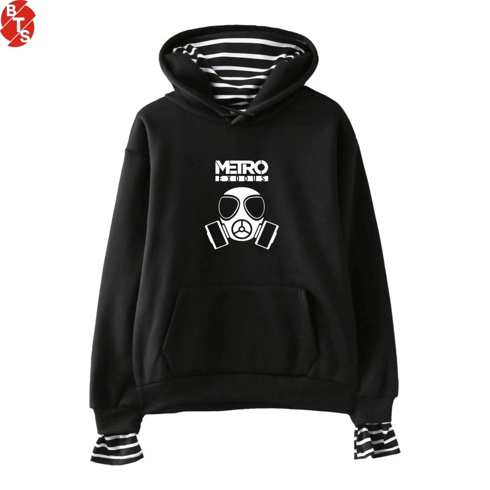 Худи Metro Exodus из двух частей с имитацией женские модные толстовки - Цена: 868.08