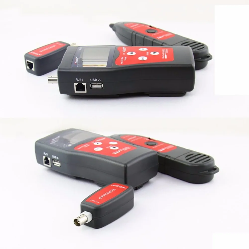 Lan тестер RJ45 ЖК-кабель тестер сетевой управляющий провод трекер без помех NOFAYA NF-300