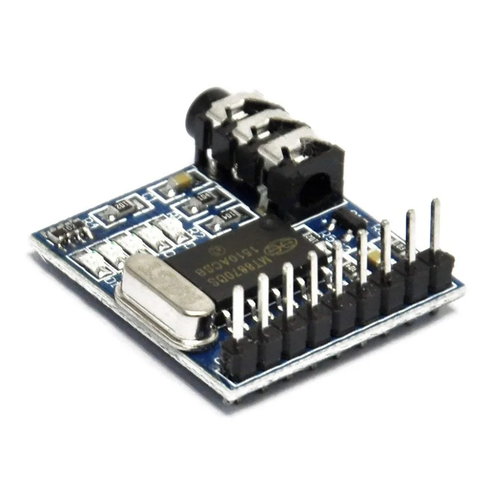 MT8870 DTMF модуль декодирования голоса Модуль речи Голосовая плата телефона
