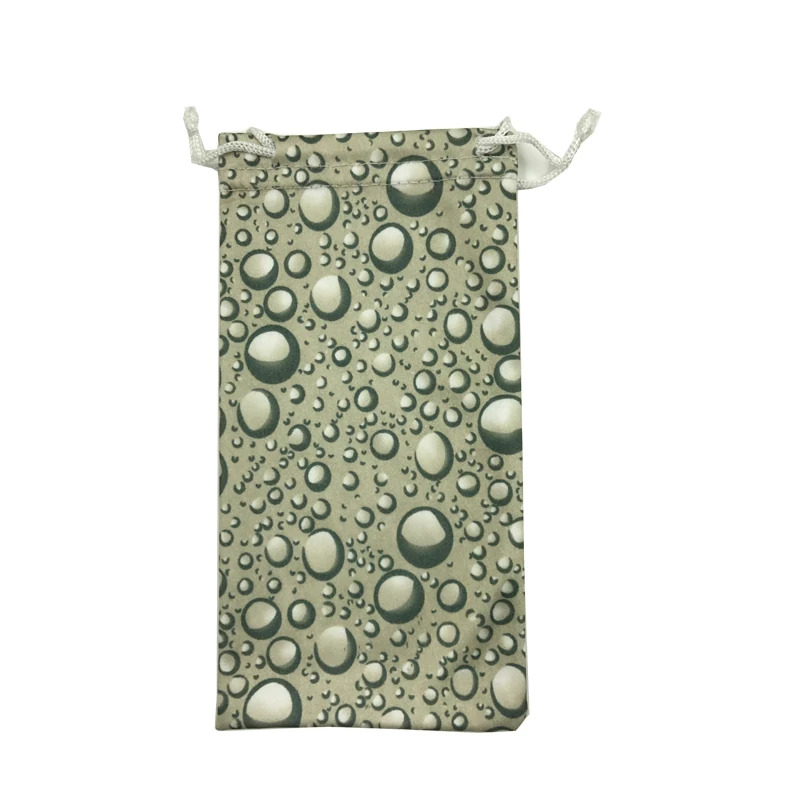 YPAY fashion high-grade microfiber needle two water drops pattern glasses bag sunglasses | Аксессуары для одежды