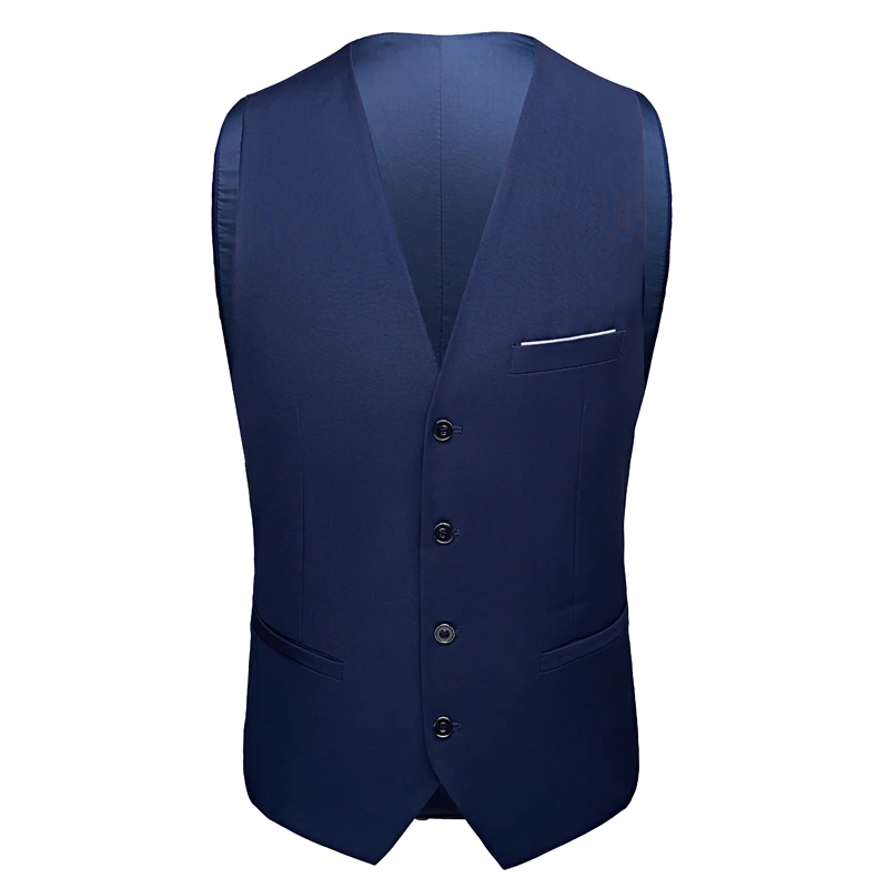 Мужской деловой однотонный брендовый костюм 2019 мужской для свадьбы шафера