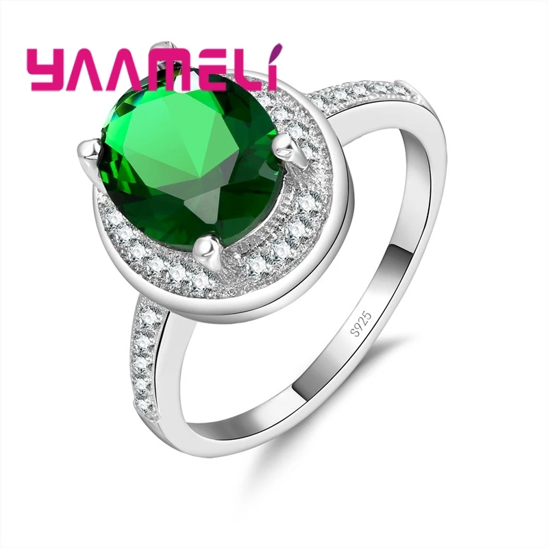 

Изысканные обручальные кольца из подлинного серебра 925 пробы с цирконием ААА, камни для невесты, женские роскошные подарки Anillos