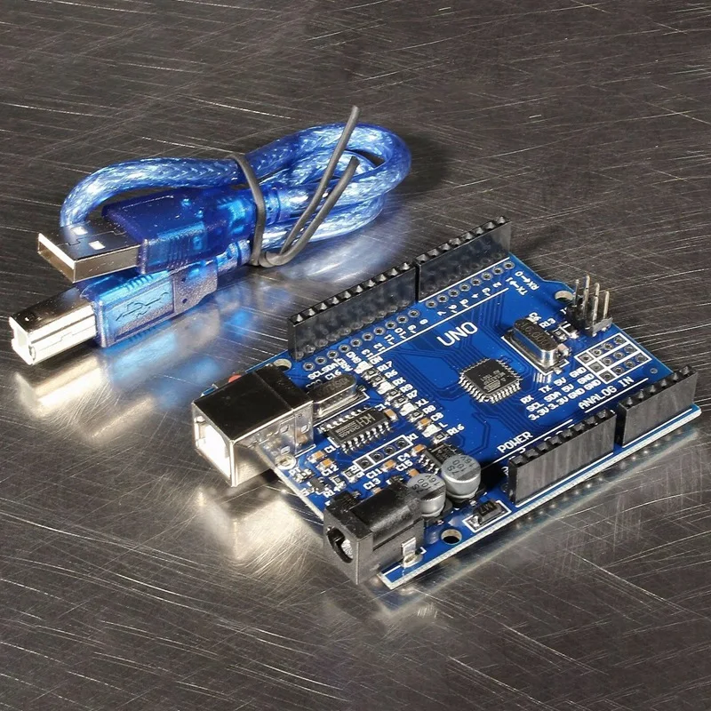 Uno R3 маленький стартовый проектный комплект для Arduino начинающих ЖК-светодиодный