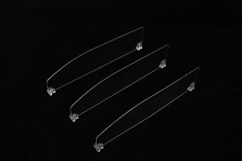 Пластиковые разделители полки для супермаркета Розничные демонстрационные