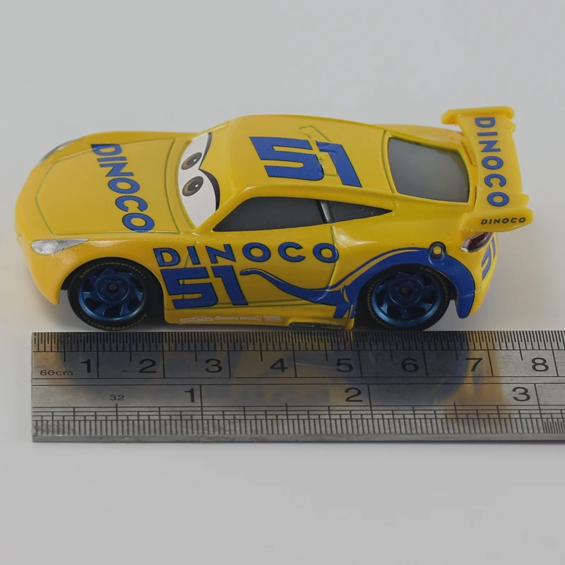 

Disney Pixar Cars 3 Dinoco Cruz Ramirez Diecast Metal Toys Car For Children 1:55 Loose Brand New In Stock