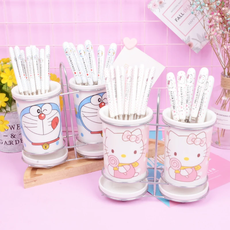 Hello Kitty мультфильм прекрасный канистра Бытовая палочка для еды баррель коробка