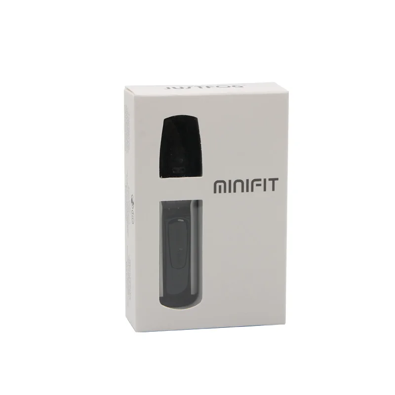 Justfog Minifit Pod Комплект с аккумулятором 370 мАч и емкостью 1,5 мл электронная сигарета Vape ручка все в одном испаритель