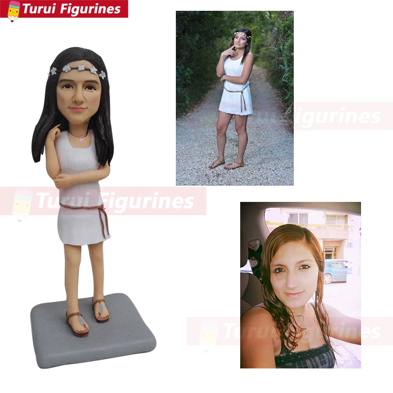 Персональная скульптура военный сотрудник мини Статуэтка на заказ поплавок для