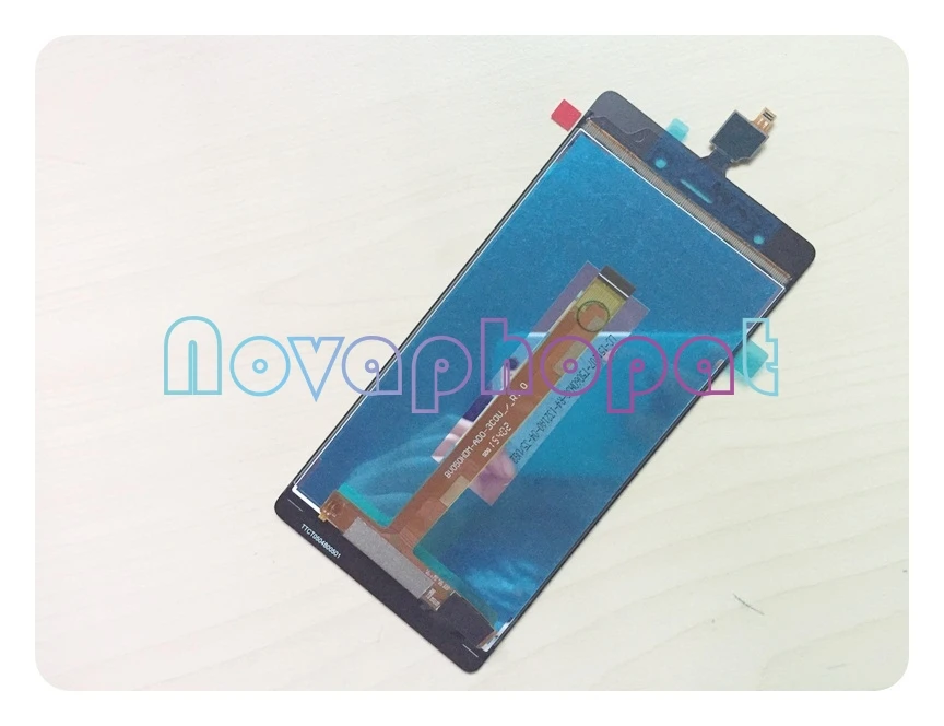 Черный ЖК-экран Novaphopat для Wiko Pulp 4G ЖК-дисплей с сенсорным экраном дигитайзер
