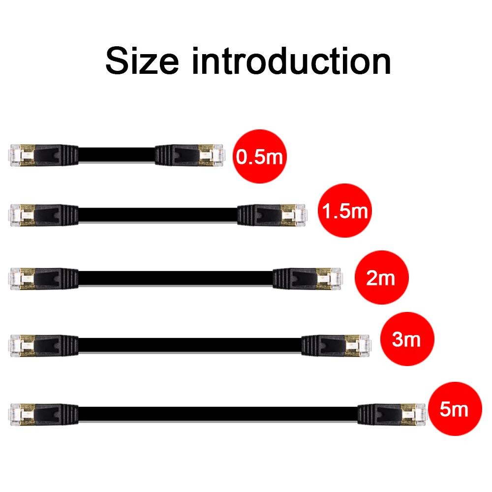 Gigabit Light speed Ethernet Cable RJ45 Cat7 Lan UTP RJ 45 Network for Cat6 Compatible Patch Cord |