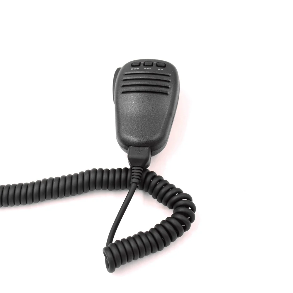 Ручной PTT Mic Микрофон RJ45 8 контактный разъем для YAESU FT-450 FT-817 FT-857 FT-897 двухстороннее радио колонки