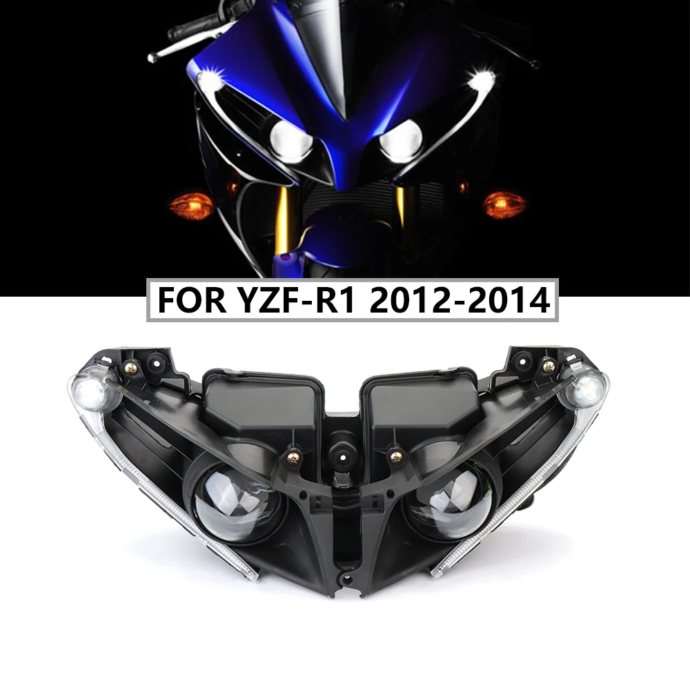 Мотоциклетные аксессуары передние фары для Yamaha YZF R1 передняя фара корпус