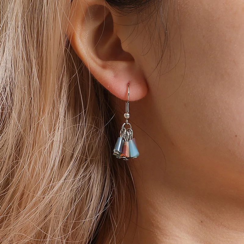 Имитация кристаллов серьги Модные ювелирные изделия Букле d'oreille Женские