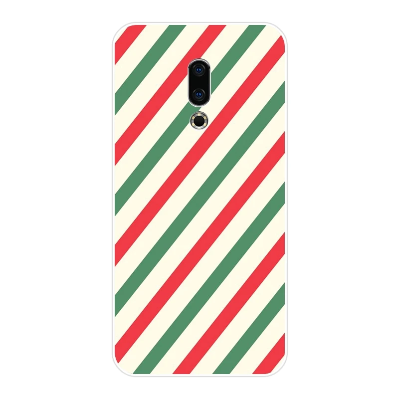 Задняя крышка для Meizu U10 U20 Pro 6 7 Plus силиконовый мягкий чехол с белыми и черными