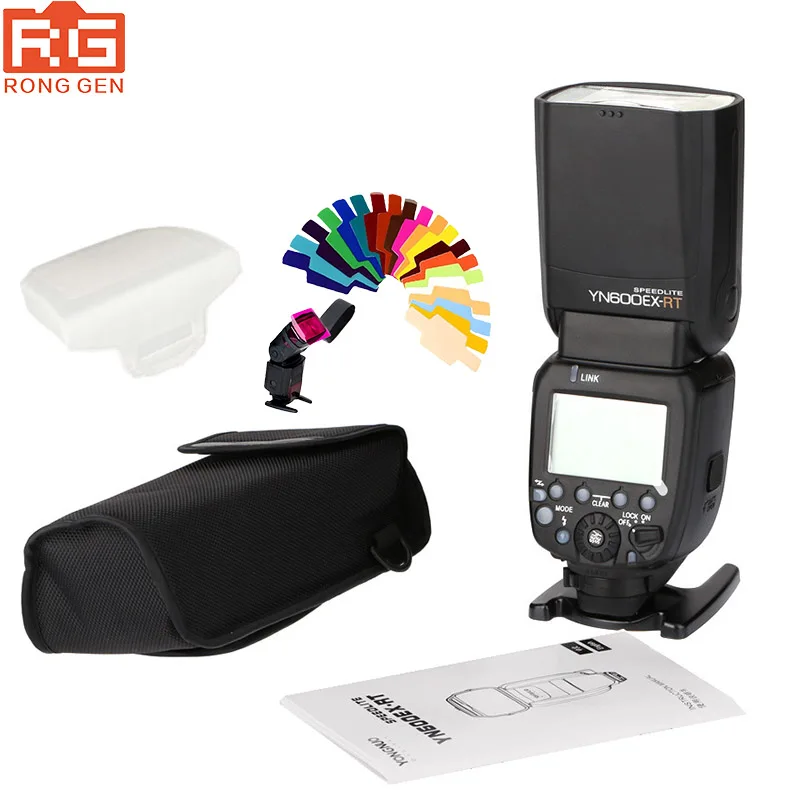 YN600EX-RT II YONGNUO YN600EX-RT II YN-600EX-RT 2,4G Беспроводная HSS Главная вспышка для камеры Canon как 600EX-RT II+ YN-E3-RT ttl вспышка триггер - Цвет: YN600EX-RT II