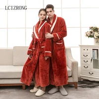 sexy patchwork bathrobes womenmen winter 4 colors couple bath robe big size long warm dressing gown female bridesmaid