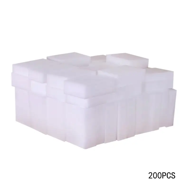 200pcs 20/50/100/200 шт многофункциональная волшебная губка очиститель ластика меламина железные мочалки для Bowl очистки Кухня очиститель - Цвет: 200pcs