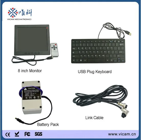 Водонепроницаемый фотоаппарат Vicam с видеопередатчиком и кабелем длиной 40 м |