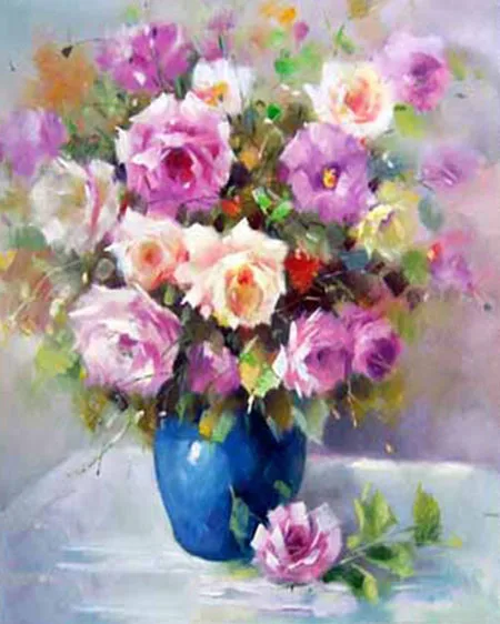 Алмазная вышивка diy 5d алмазная живопись крестиком Подсолнух ваза алмаз горный