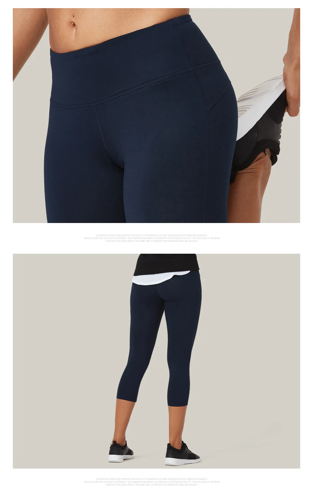 Vutru Mallas Deporte Mujer колготки для бега женские однотонные леггинсы эластичные брюки капри Высокая талия спортивная одежда для спортзала