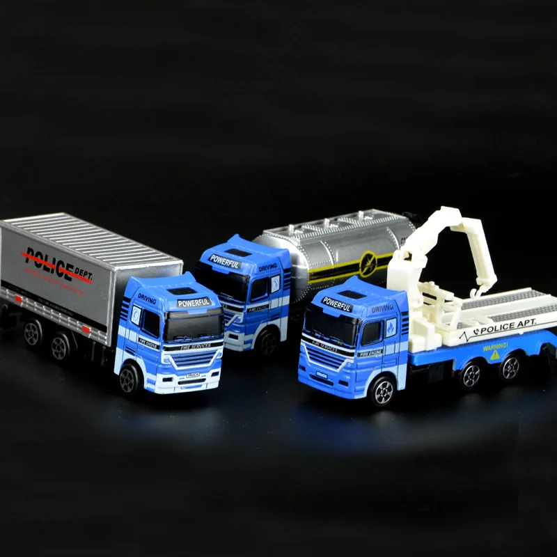 1:64 скользящий сплав автомобиль грузовик инженерные транспортные средства