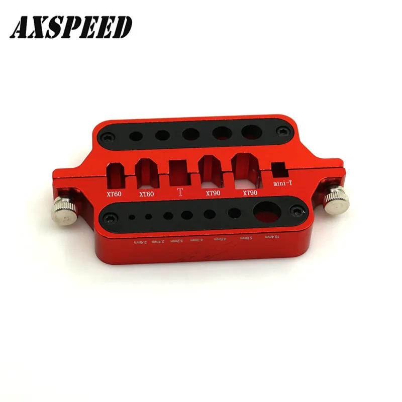 Thermal-protective Aluminum Universal Soldering Station for XT60 XT90 Deans Banana Plug RC car Spare parts tools | Игрушки и хобби