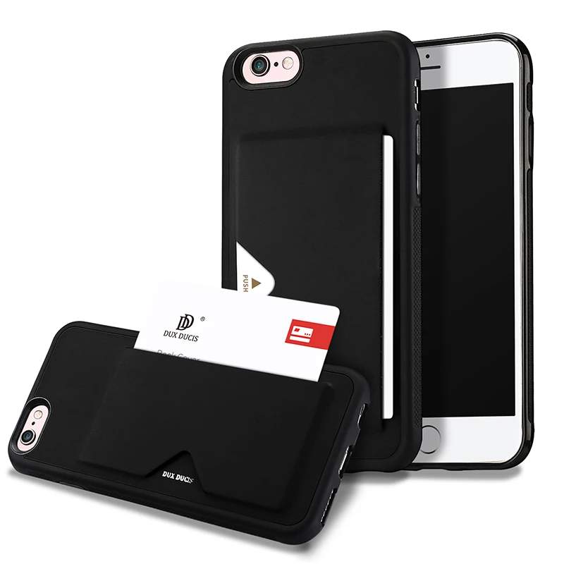 DUX DUCIS Роскошный кожаный чехол для карт iPhone 6 s кошелек Plus |