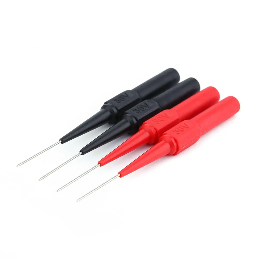 4 шт. неразрушающего контроля с Проколом изоляции иглы мультиметр Тесты зонды 30 в