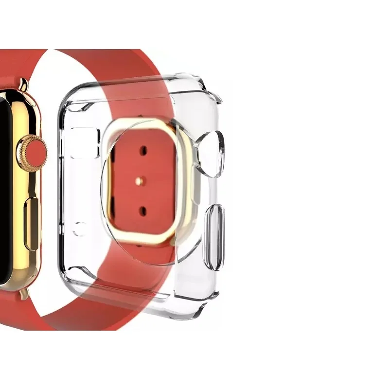 Для Apple Watch Case Series 3 1 2 38 мм 42 чехол из термополиуретана мягкая кожа прозрачные