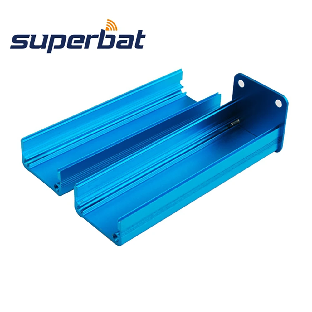 Superbat 80*24.5*24MM Blue Extruded Aluminum Enclosure Case Screw Junction Box PCB Instrument Electronic DIY 3.15&quot*0.96&quot*0.94&quot |