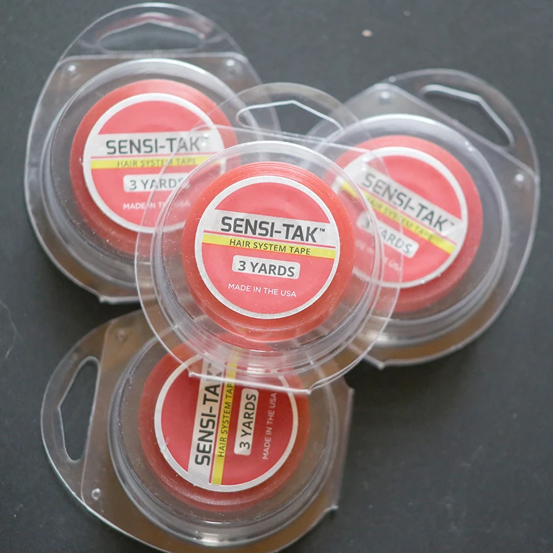 Бесплатная доставка 1 шт. двусторонняя клейкая лента для наращивания волос на