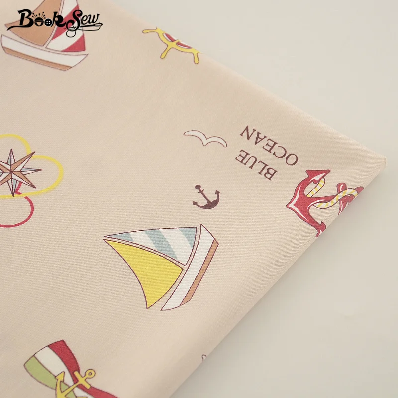 Мягкий хлопок Ткань твил Жир Квартал Материал кровать Лист лоскутное Текстиль