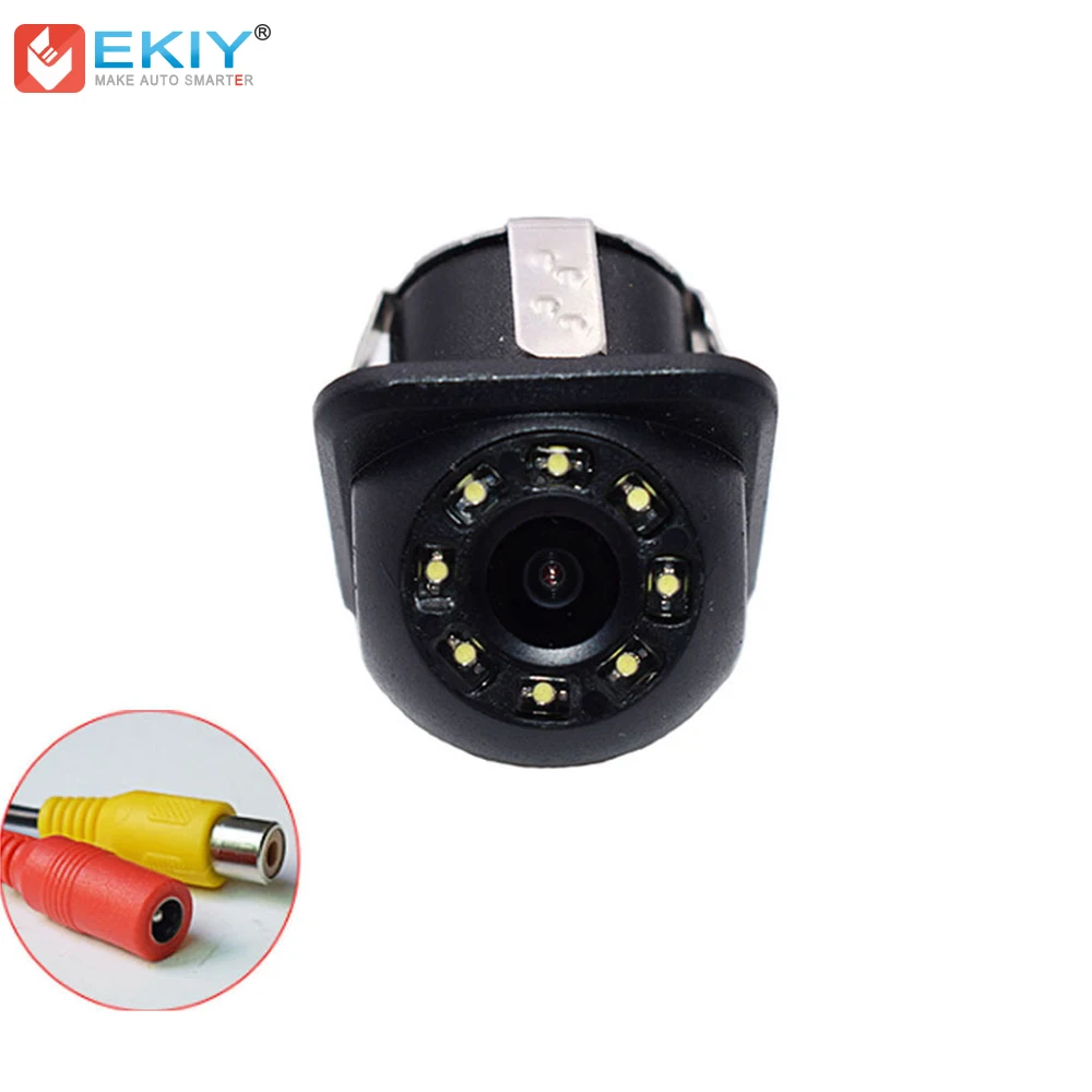 Универсальная автомобильная камера заднего вида EKIY CCD HD водонепроницаемая с