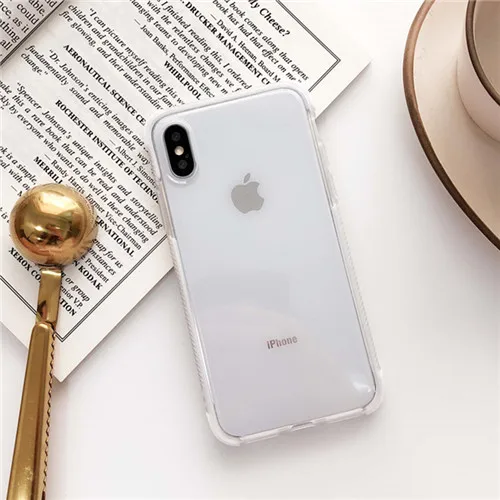 Блестящий порошковый чехол для телефона iPhone X, XR, XS, Max, 8, 7 Plus, 6, 6S Plus, прозрачный мягкий ТПУ противоударный блестящий чехол - Цвет: Style 1
