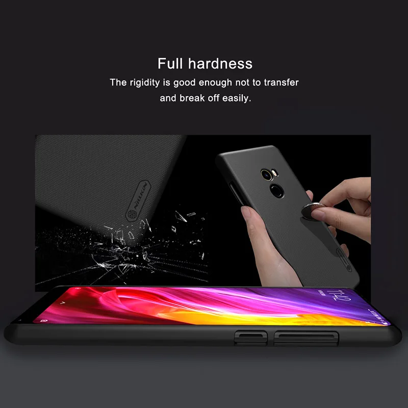 Nillkin чехол для Xiaomi mi Mix 2 x2 2s Супер матовый защитный ПК Жесткий задний Чехол |