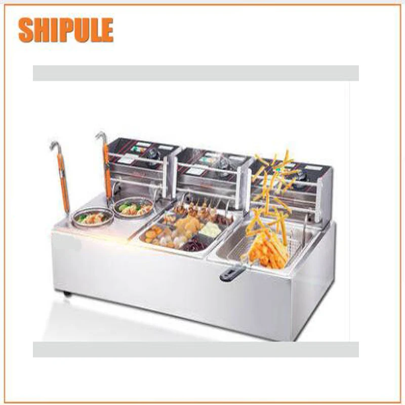 Печь для кипящей поверхности трехцилиндровая утолщенная печь жарки