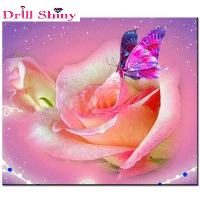 Картина из алмазной мозаики картина с цветами вышивка крестиком Кристальные