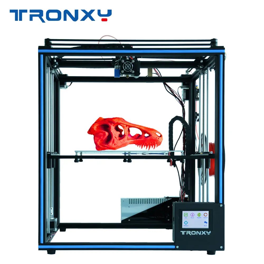 2019 новейший дизайн Tronxy Высокоточный X5SA с сенсорным экраном автоматический