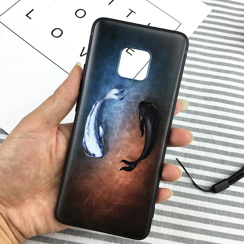 Чехол с деревянным покрытием для Huawei mate 20 pro mate20 мягкий силиконовый чехол из ТПУ