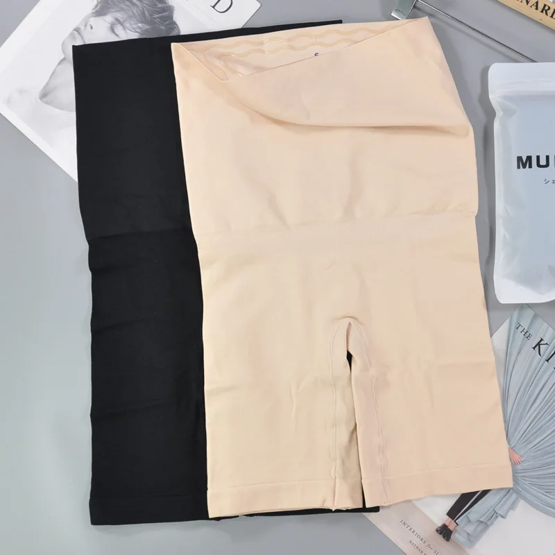 SH 009 Новые Нескользящие Плоские Брюки с высокой талией для живота обтягивающие