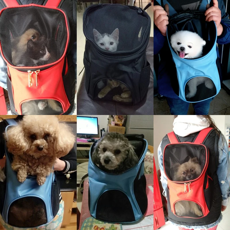 Рюкзак для кота Оксфорд Прочная переноска для кошек и собак, щенок дышащий Комфорт путешествие на открытом воздух,дважды плечо транспортный рюкзак мешок,спальный дом на открытом воздух Портативный