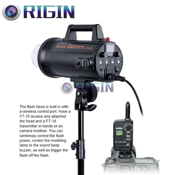 Godox Студия Flash/GT серии GT-400/компактный/быстрая
