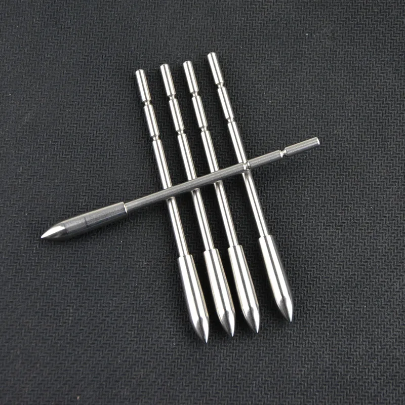12/24/50Pcs Archery Arrowheads Tips 120gr ID3.2mm Target Points Arrow Head For Target Practice Shooting Training Accessories