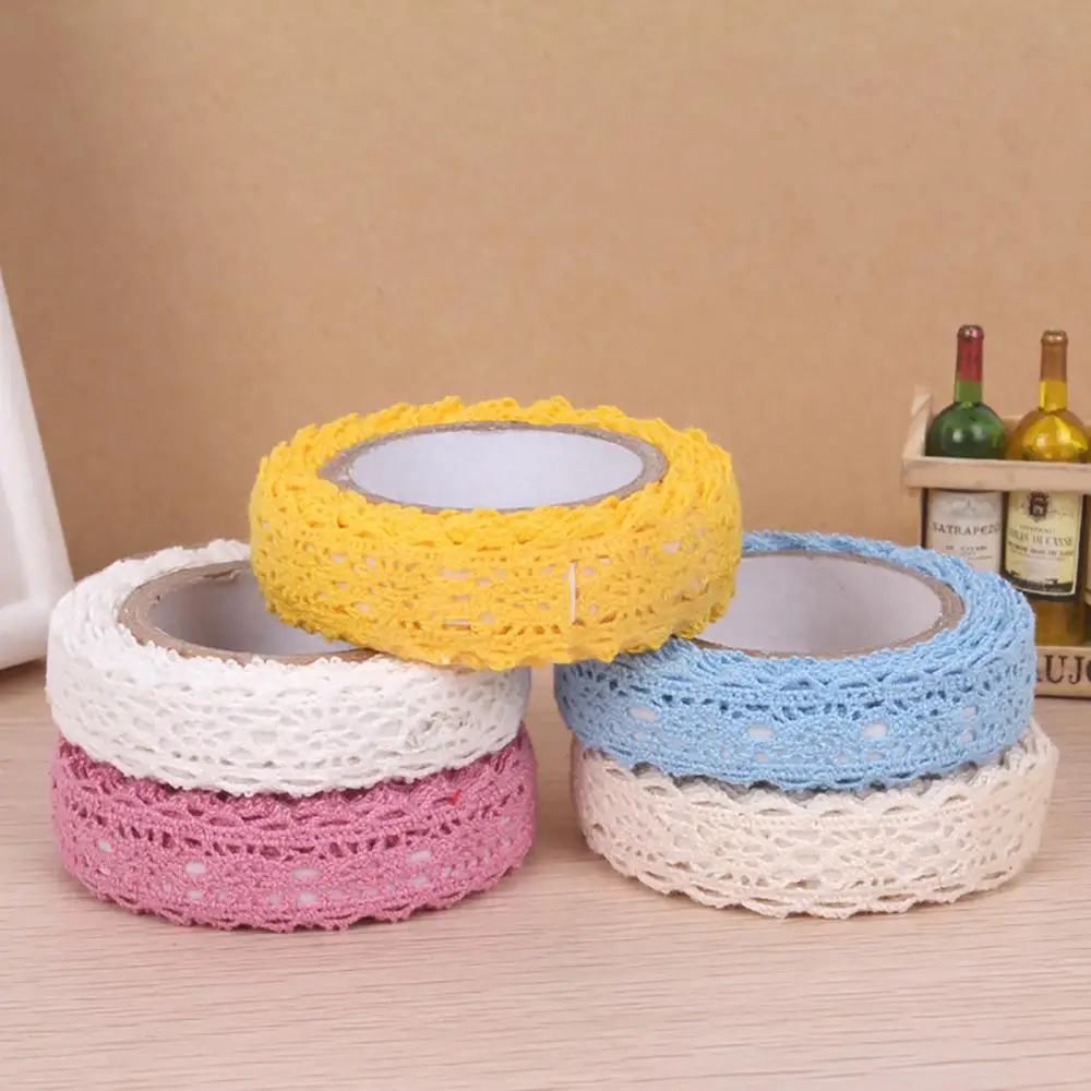 Прополка хлопчатобумажная кружевная лента декоративные Стикеры для