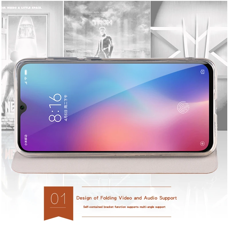 Оригинальный MOFI из искусственной кожи чехол для Xiaomi mi 9 SE крышка 5 97 дюйма Стенд