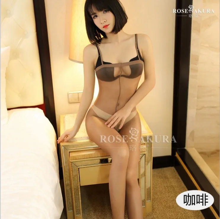 12D чулки с вырезами сексуальное нижнее белье комбинезоны колготки 0710 | Женская